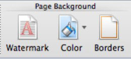 insert watermark in word for mac 2011